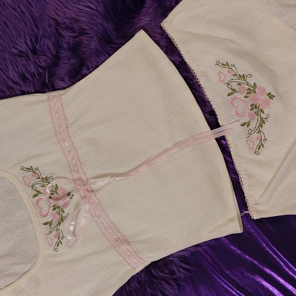 DOLLSKILL SUGAR THRILLZ 1X SHIRT/SHORTS LOUNGE SET - Picture 10 of 15